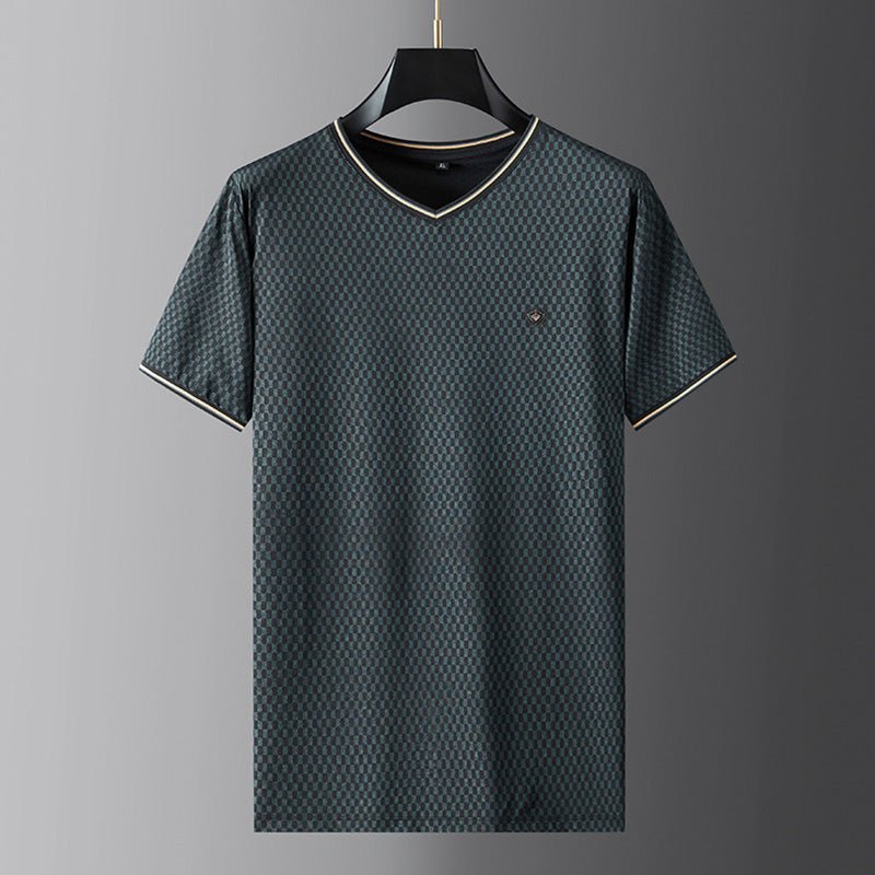 Men's Luxurious Crew Neck T-Shirt - Harren Cole