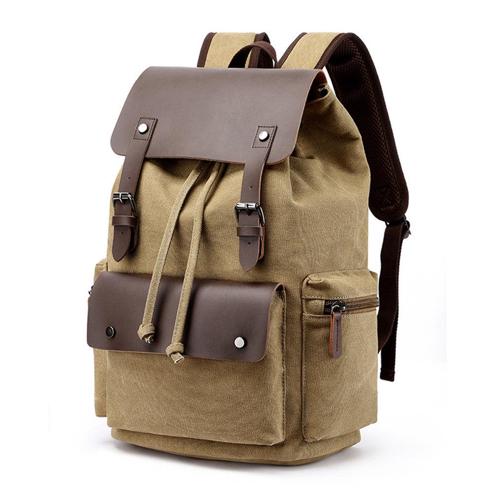 Canvas Laptop Backpack Durable Travel and Work Bag - Harren Cole