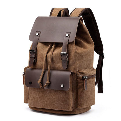 Canvas Laptop Backpack Durable Travel and Work Bag - Harren Cole