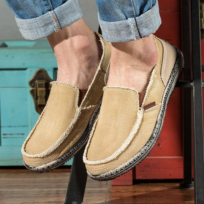 Casual Canvas Loafer Shoes for Men - Harren Cole