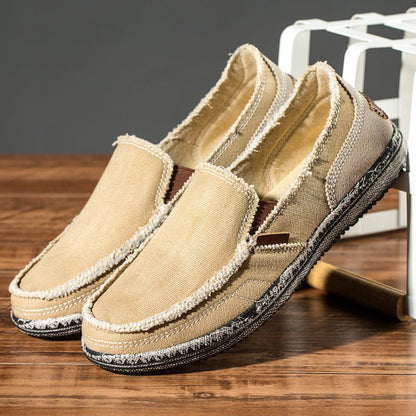 Casual Canvas Loafer Shoes for Men - Harren Cole