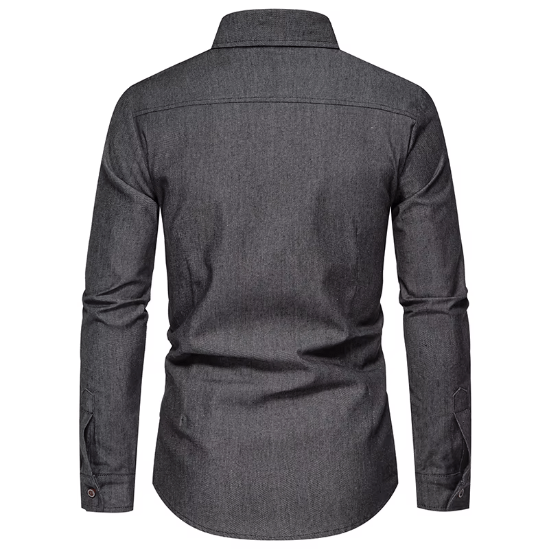 Classic Denim Shirt for Men - Harren Cole