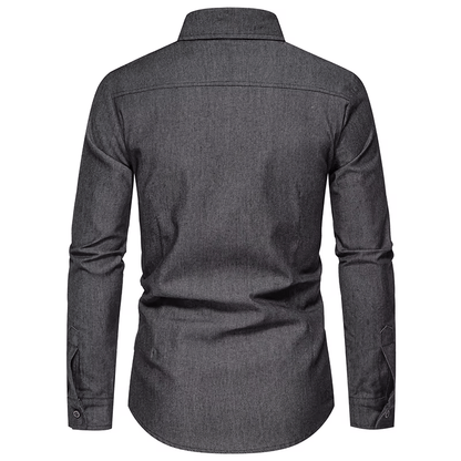 Classic Denim Shirt for Men - Harren Cole