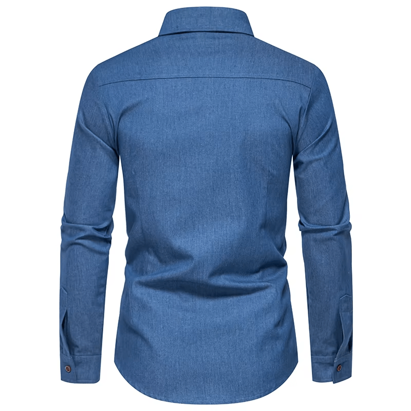 Classic Denim Shirt for Men - Harren Cole