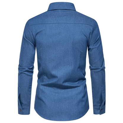 Classic Denim Shirt for Men - Harren Cole