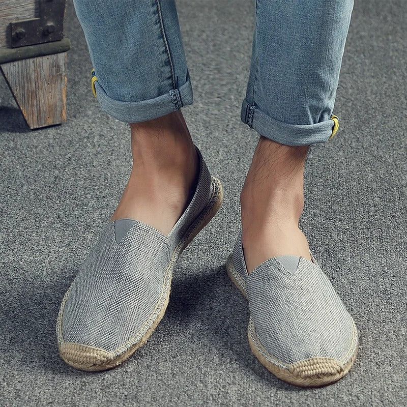 Classic Espadrilles with Jute Sole - Harren Cole
