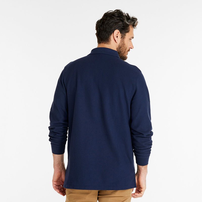 Classic Long - Sleeve Polo Shirt for Men - Harren Cole