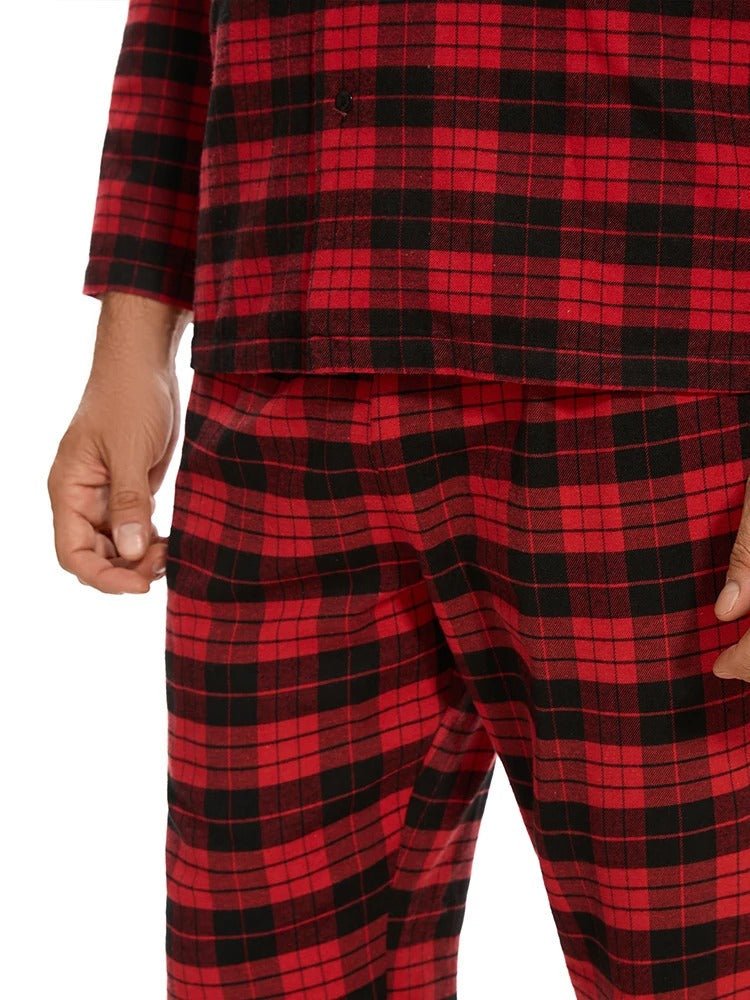 Classic Plaid Pajama Set - Harren Cole