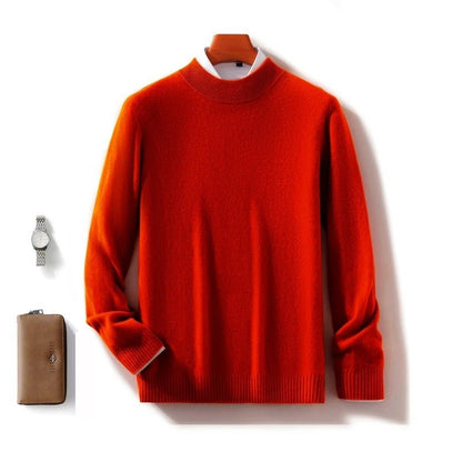 Classic Stand - up Collar Sweater for Men - Harren Cole
