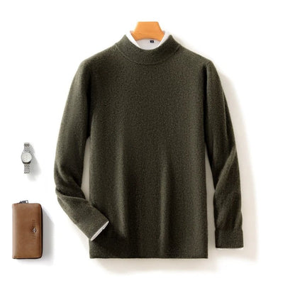 Classic Stand - up Collar Sweater for Men - Harren Cole