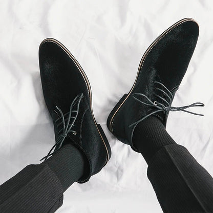 Classic Sterling Leather Lace - Up Boots for Men - Harren Cole
