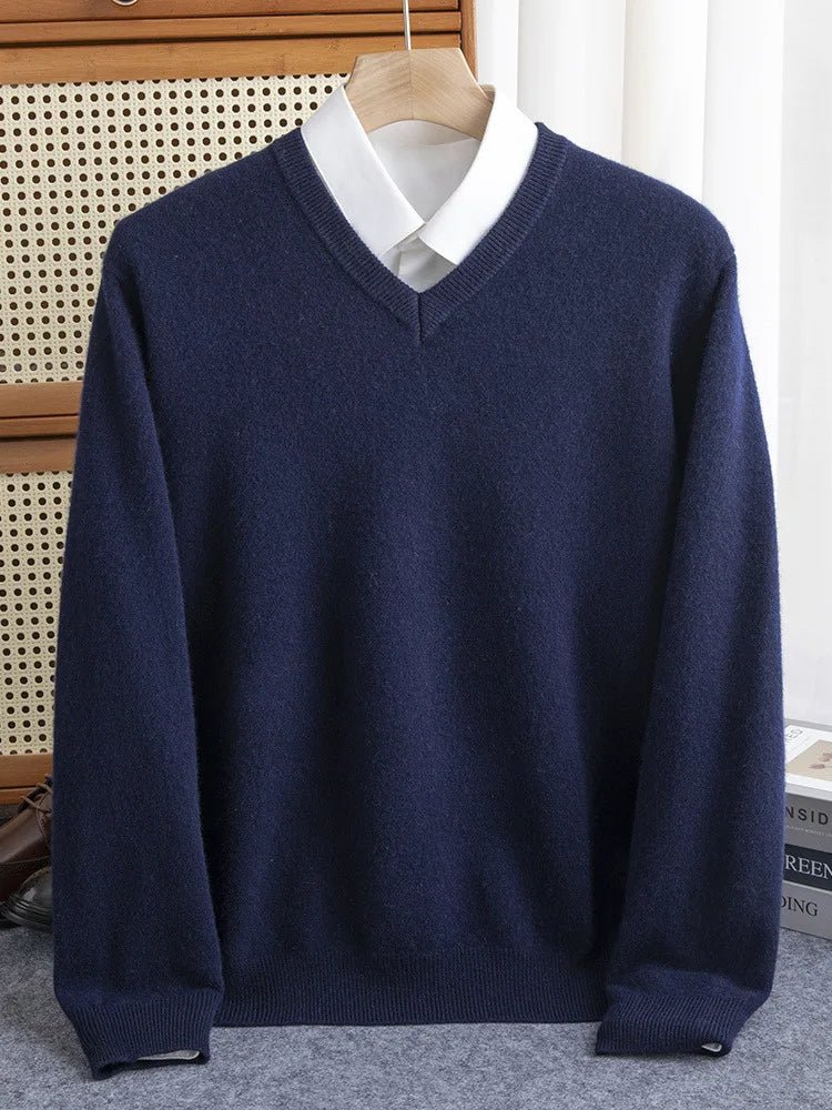 Classic V - Neck Sweater for Men - Harren Cole