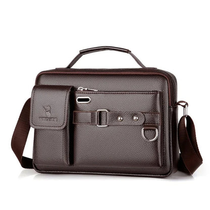 CommandTech Leather Briefcase - Harren Cole
