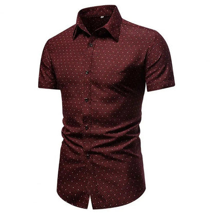 Elegant Short Sleeve Shirt - Harren Cole