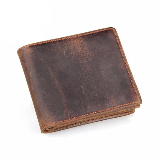 Genuine Leather Vintage Style Wallet - Harren Cole