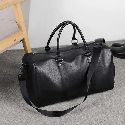 JetMode Leather Duffel - Harren Cole