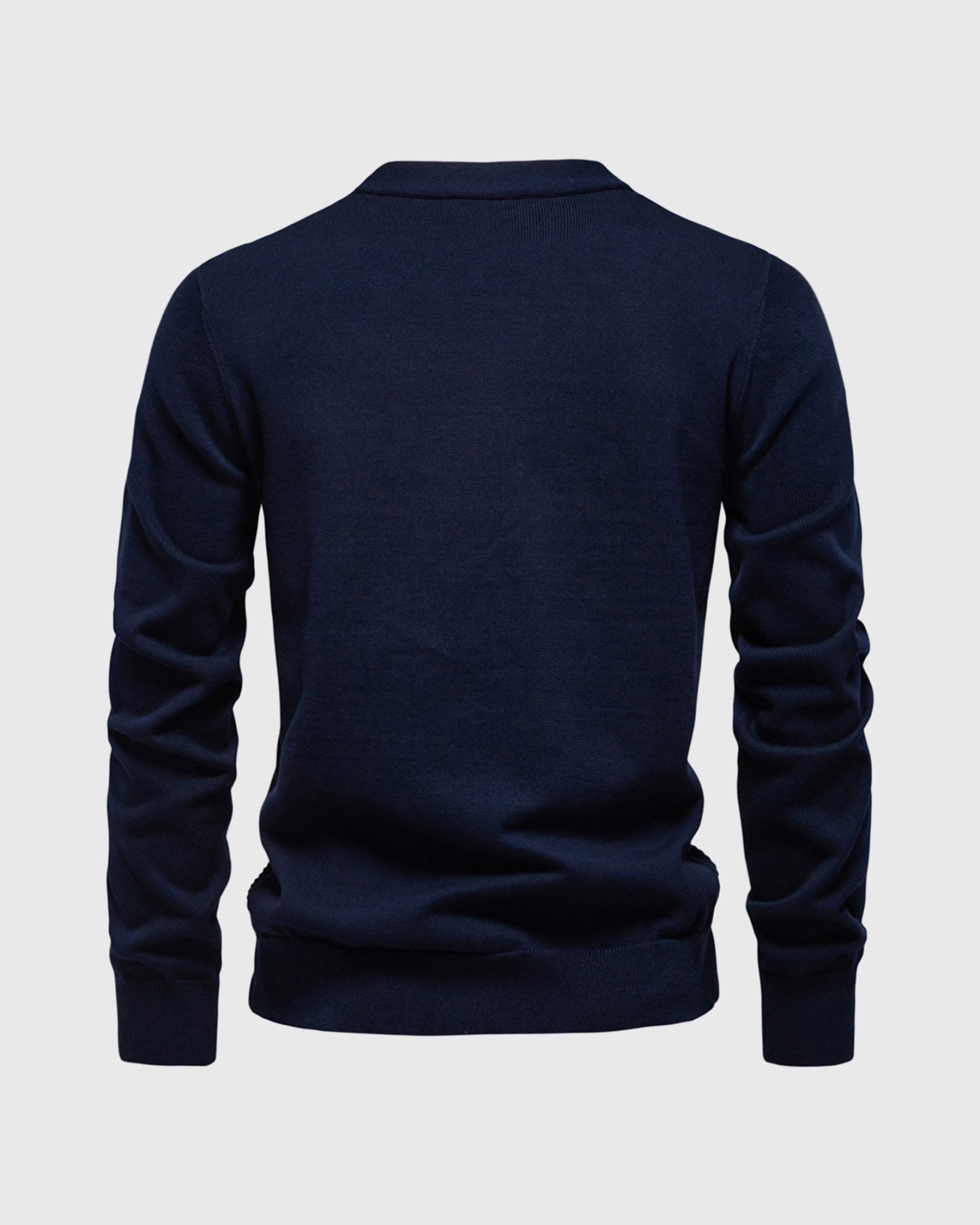 Knitted Button - Up Cardigan Sweater - Harren Cole