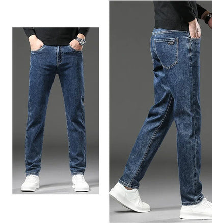 Lined Winter Jeans for Men Maximum Comfort Warm Denim Pants - Harren Cole