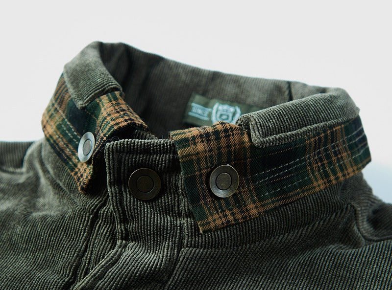 Men's Checked Shirt with Sherpa Lining - Harren Cole