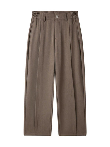 Men's Comfortable Pleated Trousers - Harren Cole