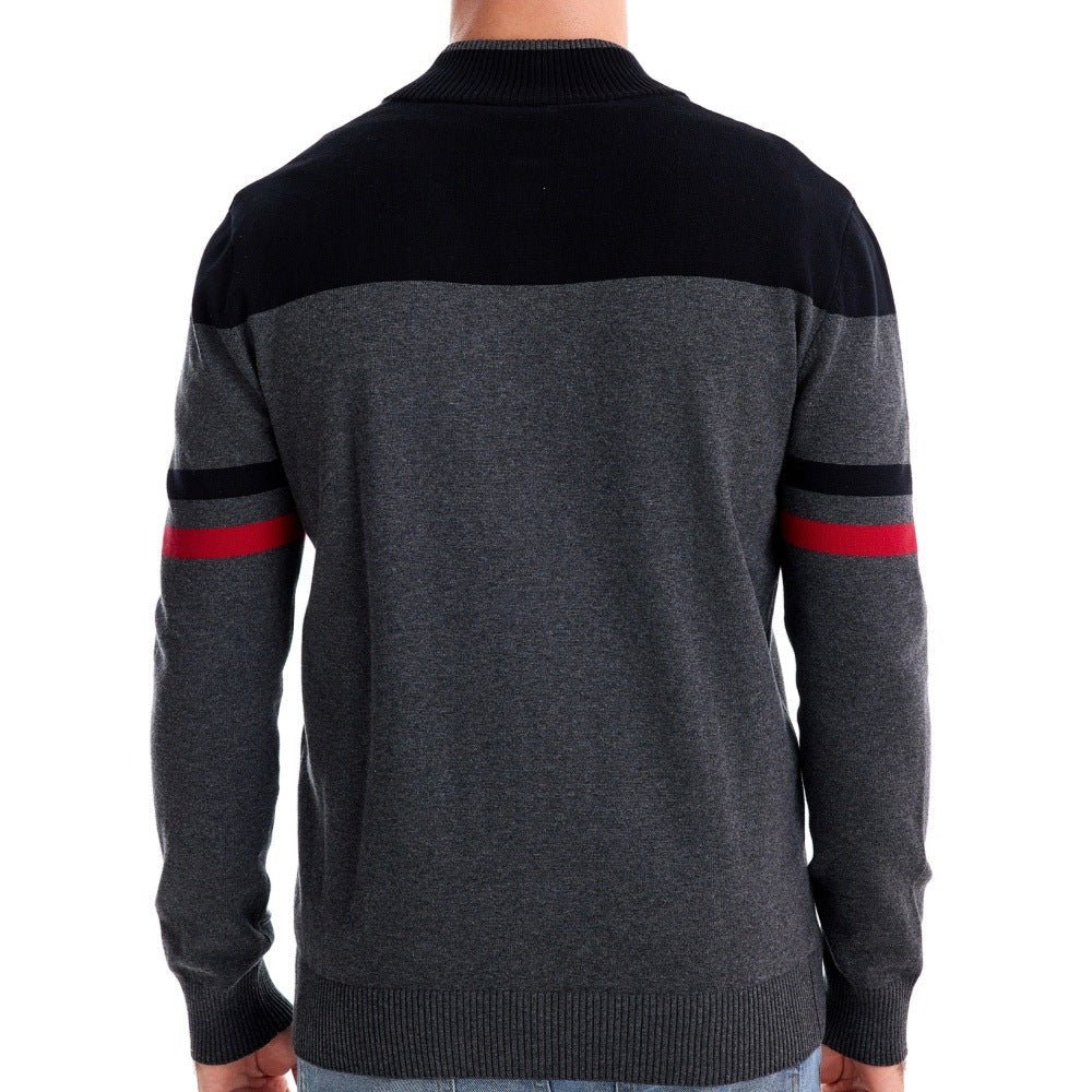 Men's Fashionable Knitted Cardigan Sweater - Harren Cole