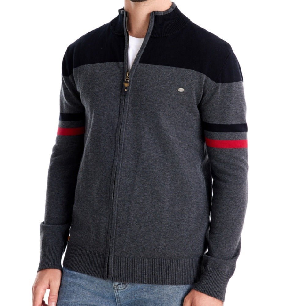 Men's Fashionable Knitted Cardigan Sweater - Harren Cole
