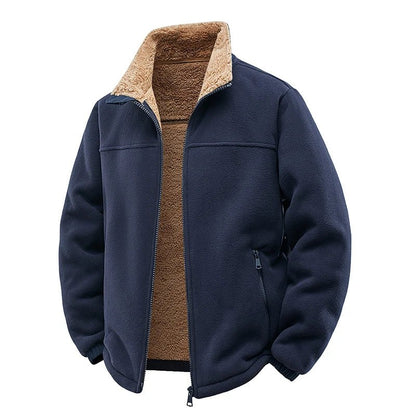 Men’s Fleece Polar Lined Hunting Jacket Multi-Pocket - Harren Cole