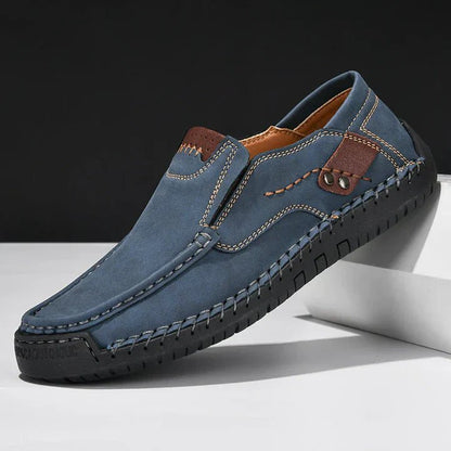 Men's Leather Dress Shoes with Non - Slip Sole - Harren Cole