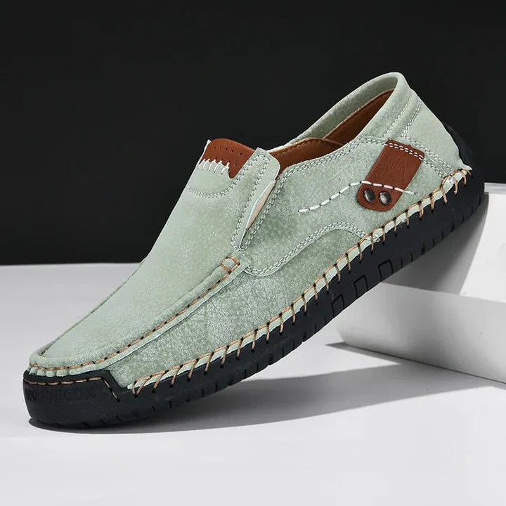 Men's Leather Dress Shoes with Non - Slip Sole - Harren Cole