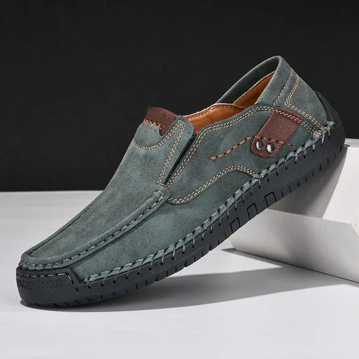 Men's Leather Dress Shoes with Non - Slip Sole - Harren Cole