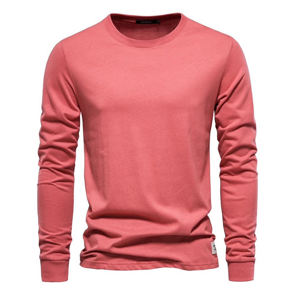 Men's Long Sleeve Crew Neck Shirt - Harren Cole