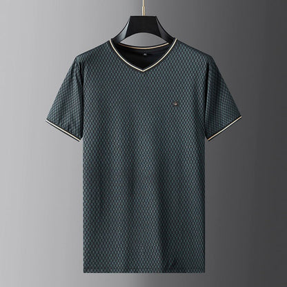 Men's Luxurious Crew Neck T-Shirt - Harren Cole