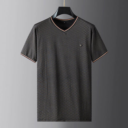 Men's Luxurious Crew Neck T-Shirt - Harren Cole
