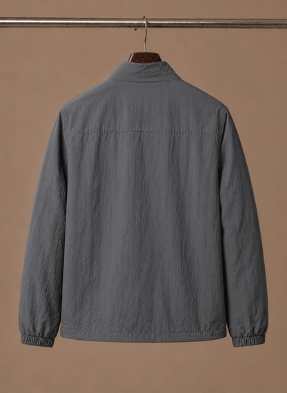 Men's Mesh-Lined Bomber Jacket - Harren Cole