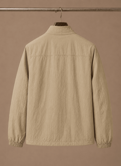 Men's Mesh-Lined Bomber Jacket - Harren Cole