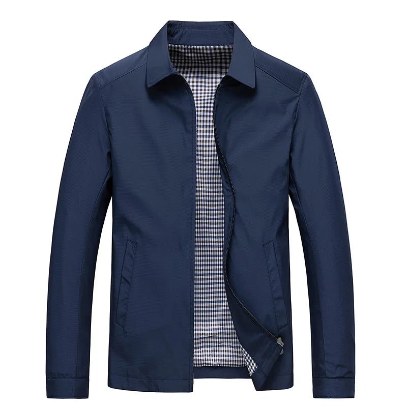 Men's Noble Classic Leather Jacket - Harren Cole