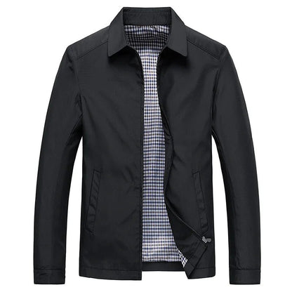 Men's Noble Classic Leather Jacket - Harren Cole