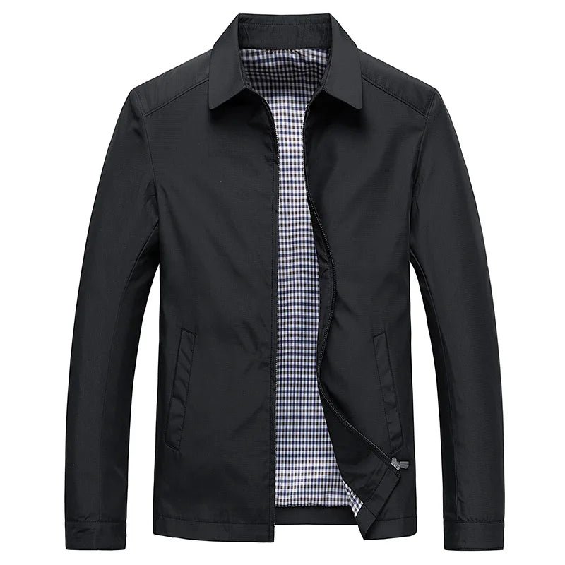 Men's Noble Classic Leather Jacket - Harren Cole
