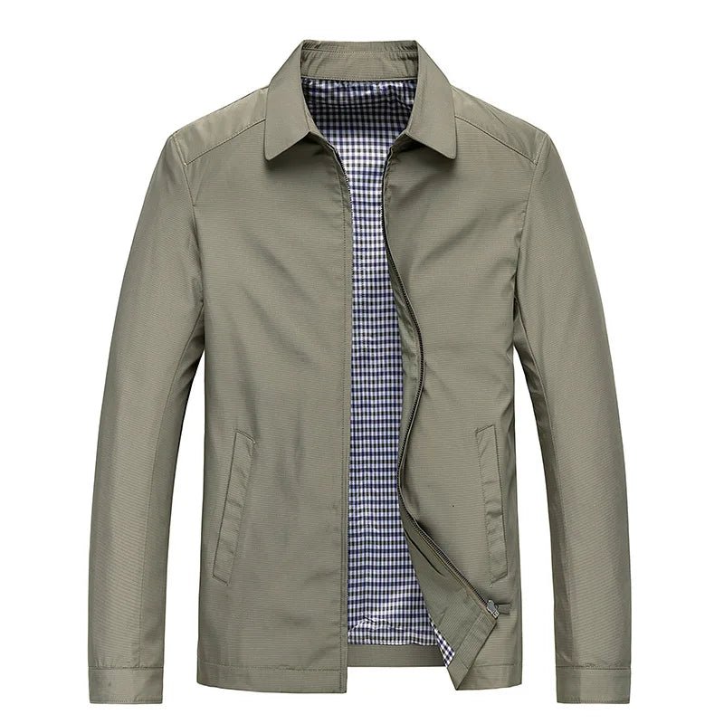 Men's Noble Classic Leather Jacket - Harren Cole