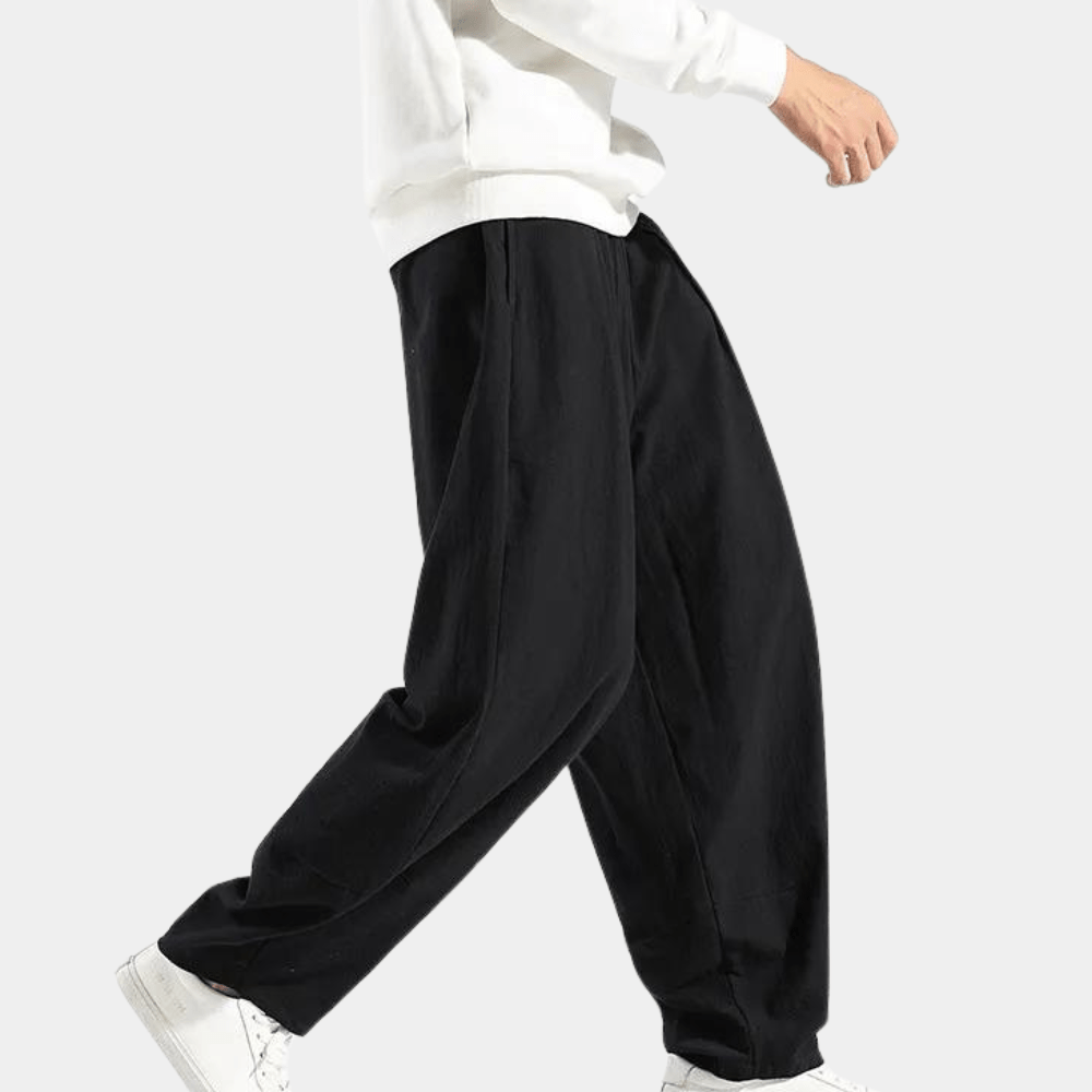 Men's Relaxed Fit Comfortable Casual Pants - Harren Cole