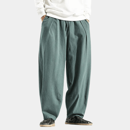 Men's Relaxed Fit Comfortable Casual Pants - Harren Cole