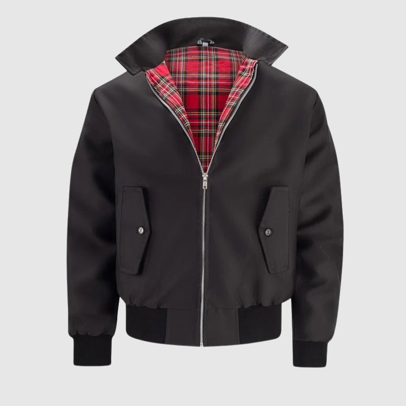 Men's Retro Classic Leather Jacket - Harren Cole