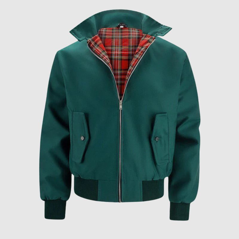 Men's Retro Classic Leather Jacket - Harren Cole