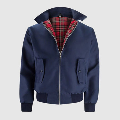 Men's Retro Classic Leather Jacket - Harren Cole