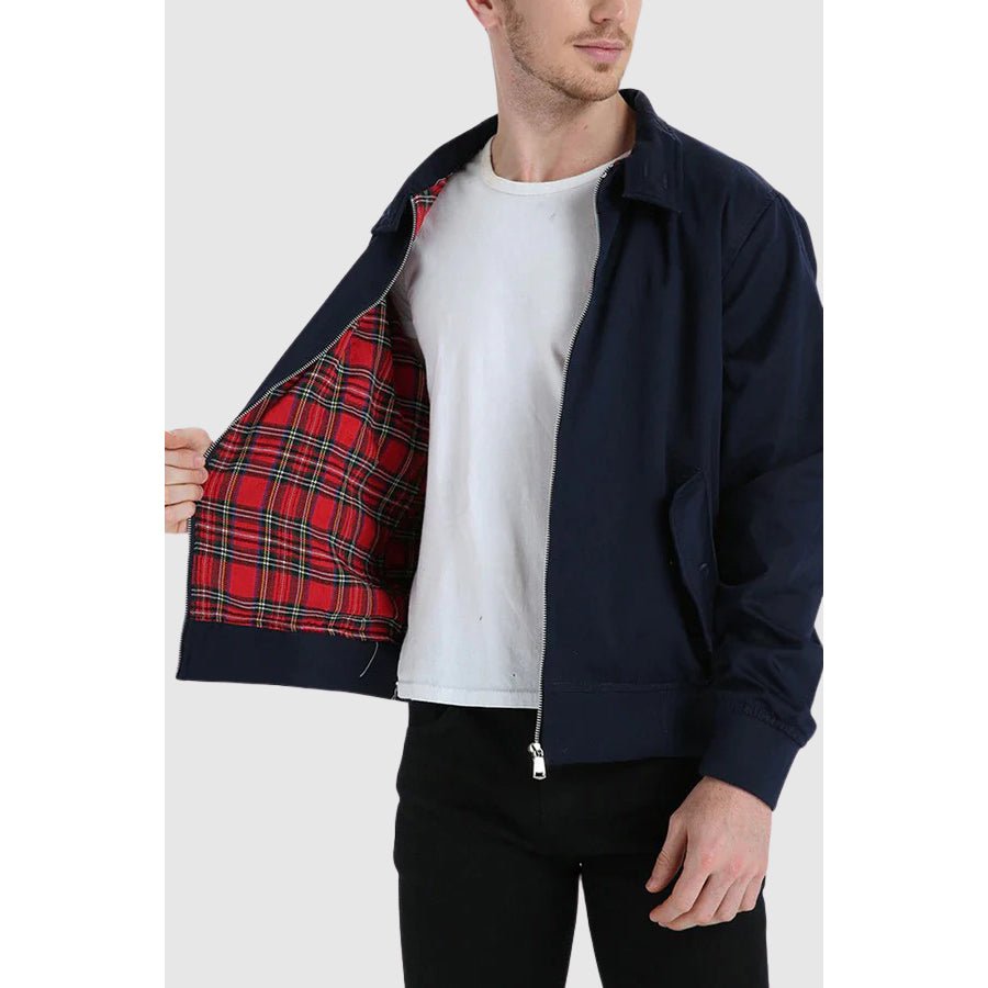 Men's Retro Classic Leather Jacket - Harren Cole