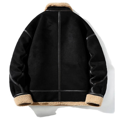 Men's Shearling Aviator Jacket - Harren Cole