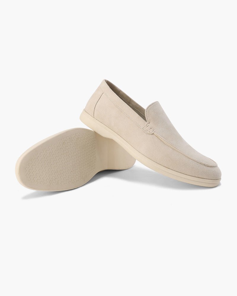 Men's Suede Loafers Slip - On Business Shoes - Harren Cole