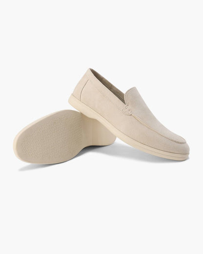 Men's Suede Loafers Slip - On Business Shoes - Harren Cole
