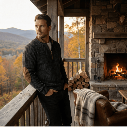Oversized Button Front Cardigan - Harren Cole