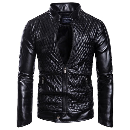Quilted Bomber Jacket for Men - Harren Cole
